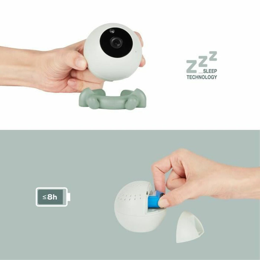 Babymoov Baby Monitor Camera – HD Video, Long Battery Life, Compatible with YOO Go+ (2100 mAh)