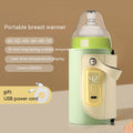 Constant Temperature Baby Milk Bottle Warmer Cover – USB Portable Insulating Heating Sleeve for Night & Travel