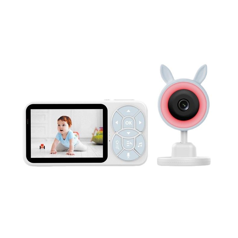 Smart Baby Monitor with VOX Mode – Night Vision, Cry Detection, Two-Way Audio & Temperature Monitoring