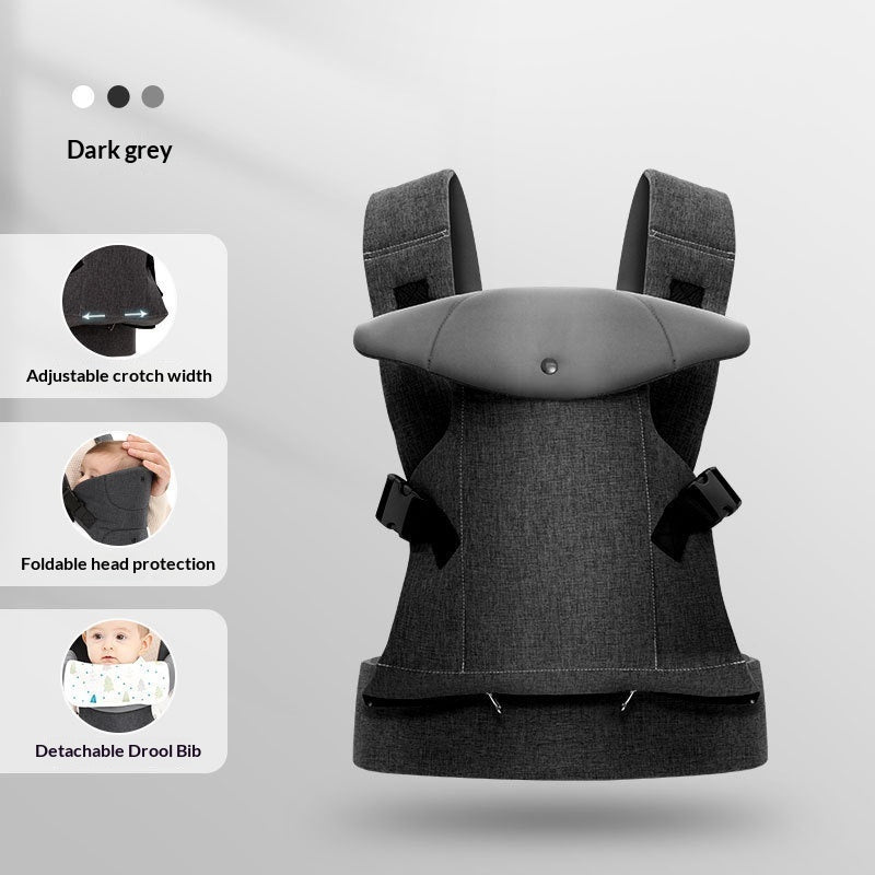 Ergonomic Front-Carry Baby Waist Stool Carrier – Breathable Cotton Hip Seat, Hands-Free Carrier (0–36 Months, Up to 16kg)