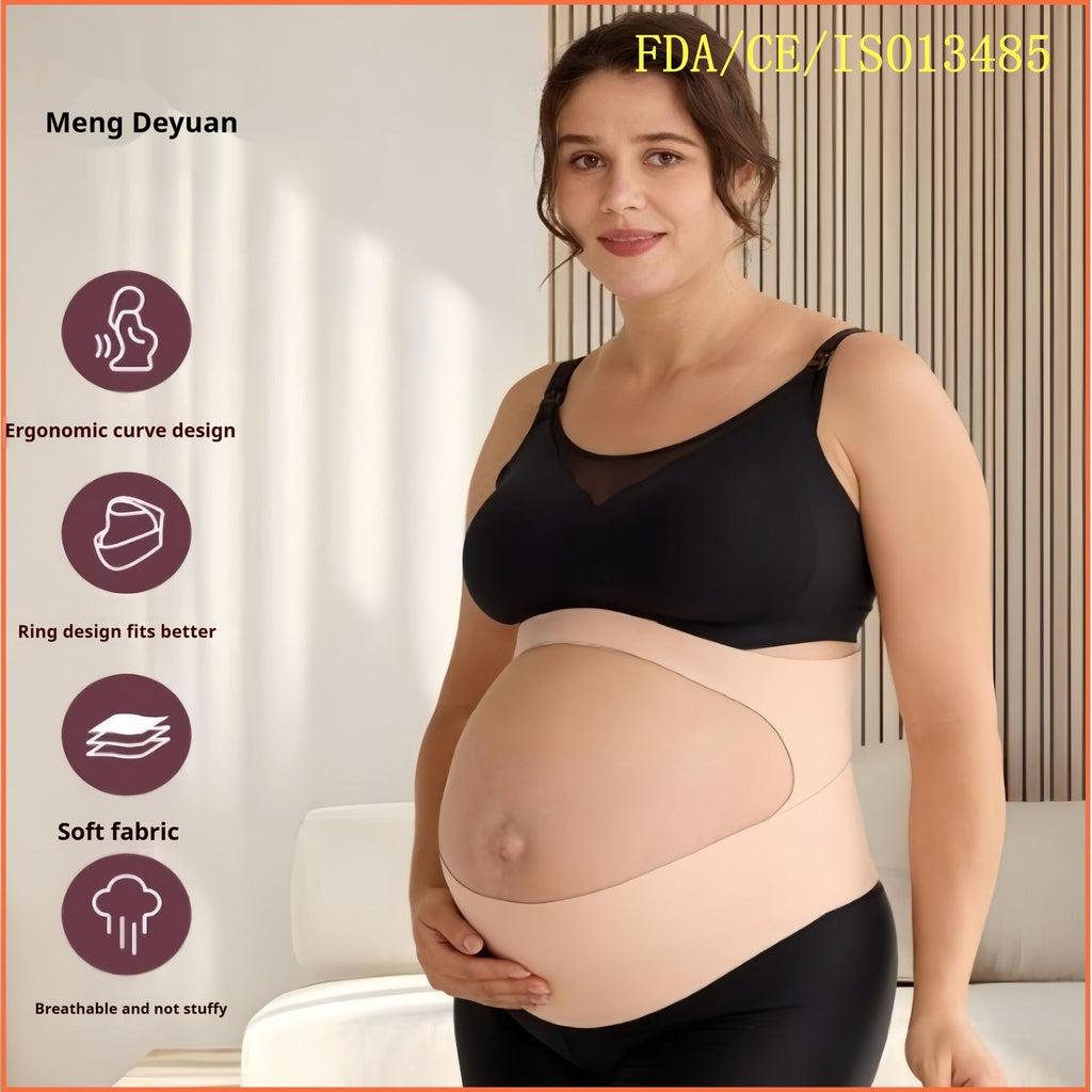 Late Pregnancy Belly Support Band – Breathable Waist Slimming Abdominal Support Belt