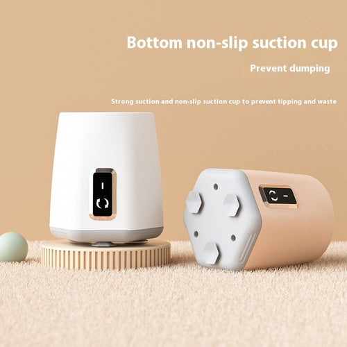 Baby Automatic Formula Milk Maker – USB Rechargeable Smart Formula Mixer with Touch Screen, Constant Temperature & Night Light (0–2 Years)