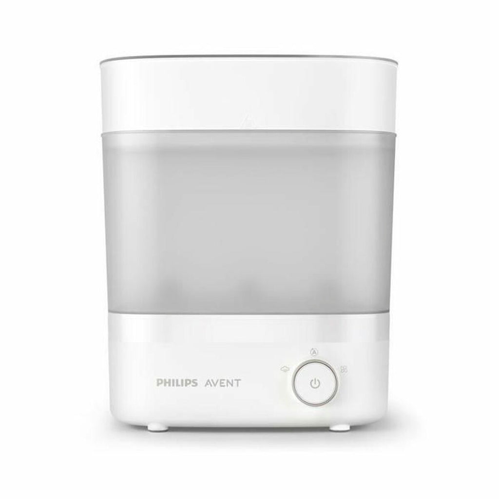 Philips Electric Baby Bottle Sterilizer – Fast Steam Steriliser for 6 Bottles, Safe & Chemical-Free (650W)