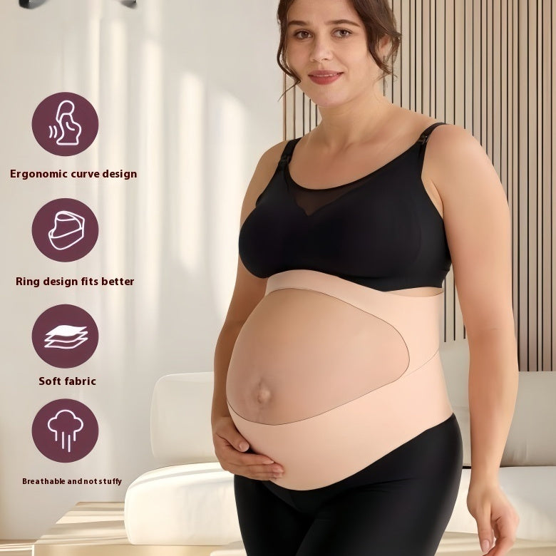 Late Pregnancy Belly Support Band – Breathable Waist Slimming Abdominal Support Belt