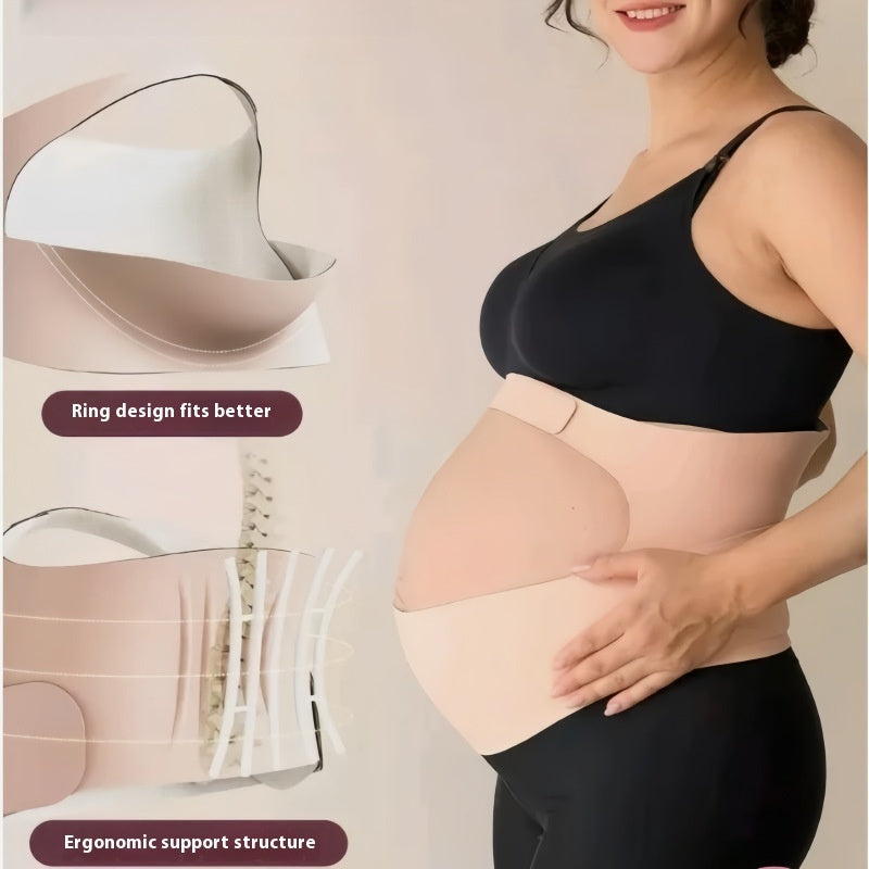 Late Pregnancy Belly Support Band – Breathable Waist Slimming Abdominal Support Belt